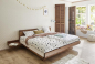 Preview: Hüsler Bett Moon Nussbaum